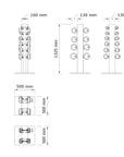 dumbbells set dimensions