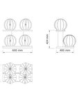 MOXA™ POWER - Weighted Gym Balls With Horizontal Rack
