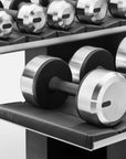 black wood premium custom dumbbells