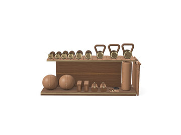 Custom ANA™ Complementary Set of Essential Fitness Accessories. - Ref: 0ECOAE