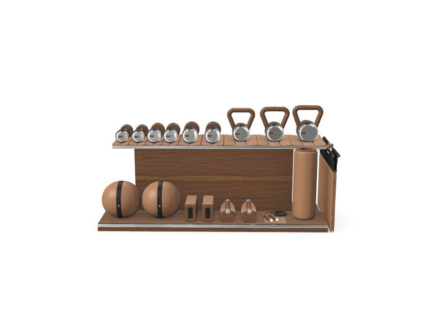 Set complementare di accessori fitness essenziali personalizzato ANA™. - Rif: QCWDNO