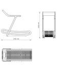 IRENA™ Esteira Manual Curva Premium