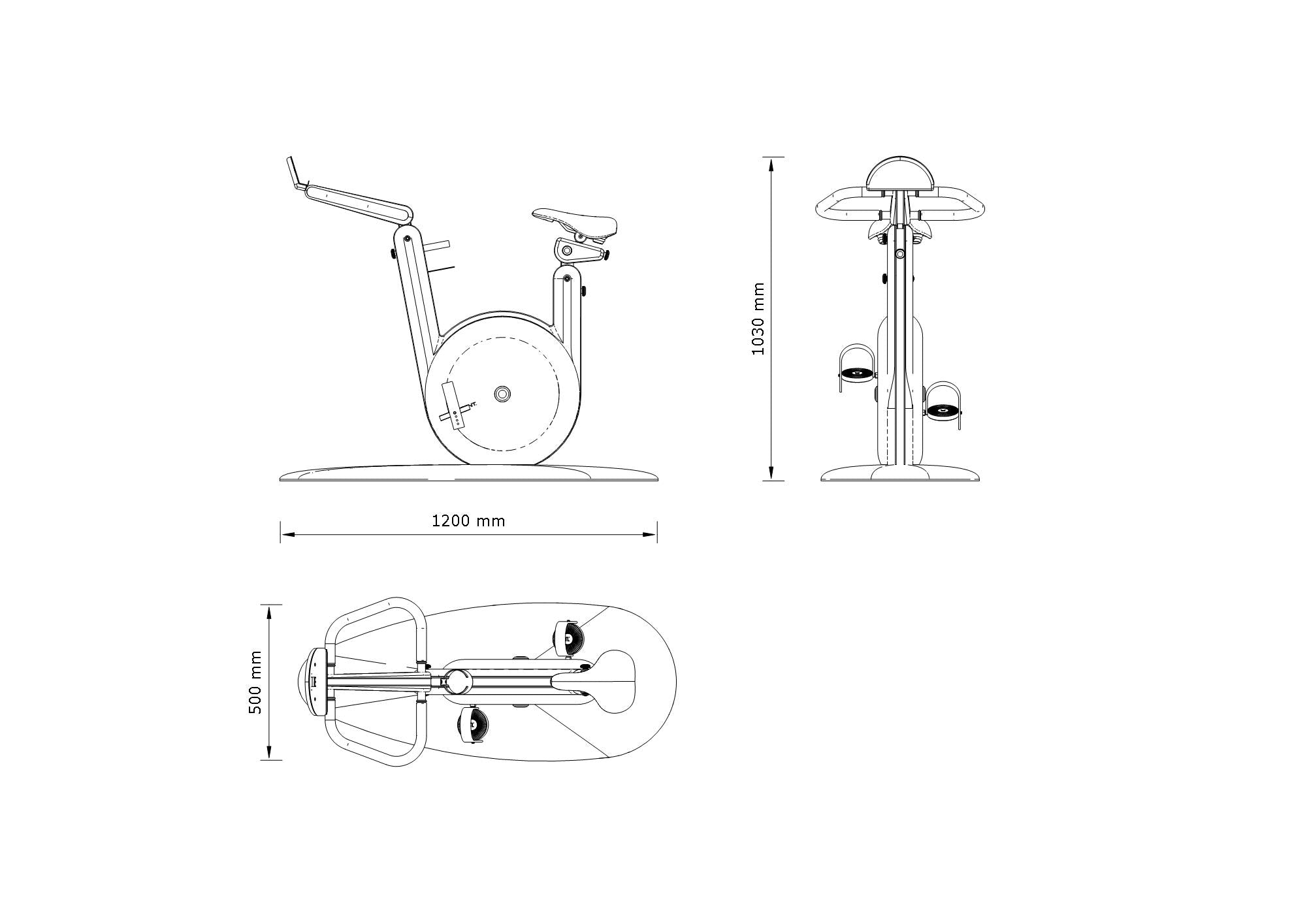 Bicicleta Estacionária Hania™