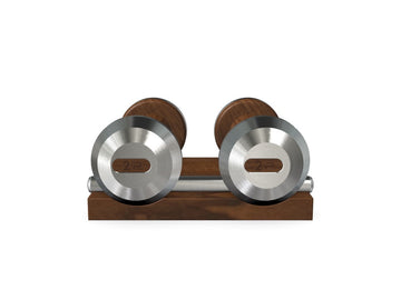 Custom COLMIA™ Dumbbells PAIR WITH A WOODEN STAND - Ref: 1SJ55Y