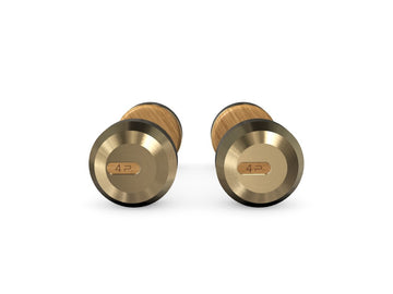 Custom COLMIA™ Dumbbells PAIR WITH A WOODEN STAND - Ref: CRIFRP