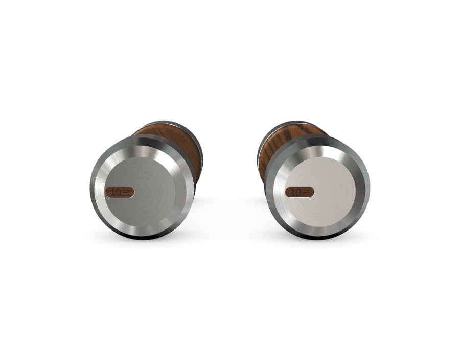 Custom COLMIA™ Dumbbells PAIR WITH A WOODEN STAND - Ref: E4HSES