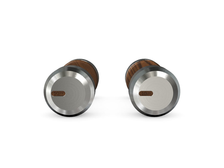 Custom COLMIA™ Dumbbells PAIR WITH A WOODEN STAND - Ref: E4HSES