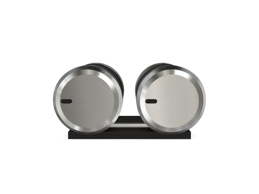 Custom COLMIA™ Dumbbells PAIR WITH A WOODEN STAND - Ref: HQ82HL