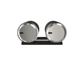 Custom COLMIA™ Dumbbells PAIR WITH A WOODEN STAND - Ref: I0UN0I
