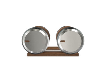 Custom COLMIA™ Dumbbells PAIR WITH A WOODEN STAND - Ref: JOBQ3K
