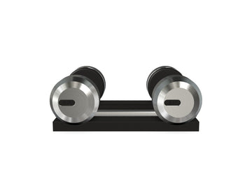 Custom COLMIA™ Dumbbells PAIR WITH A WOODEN STAND - Ref: MEM1QH