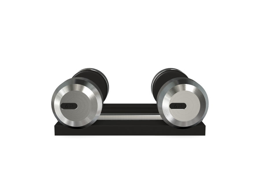 Custom COLMIA™ Dumbbells PAIR WITH A WOODEN STAND - Ref: MEM1QH
