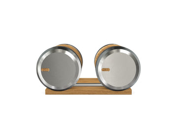 COLMIA™ personalizzato Coppia di manubri CON SUPPORTO IN LEGNO - Rif: NJZPOX