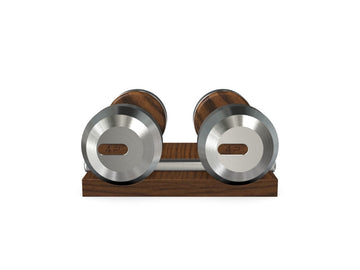 COLMIA™ Manubri Personalizzati COPPIA CON SUPPORTO IN LEGNO - Rif: SO3FHW