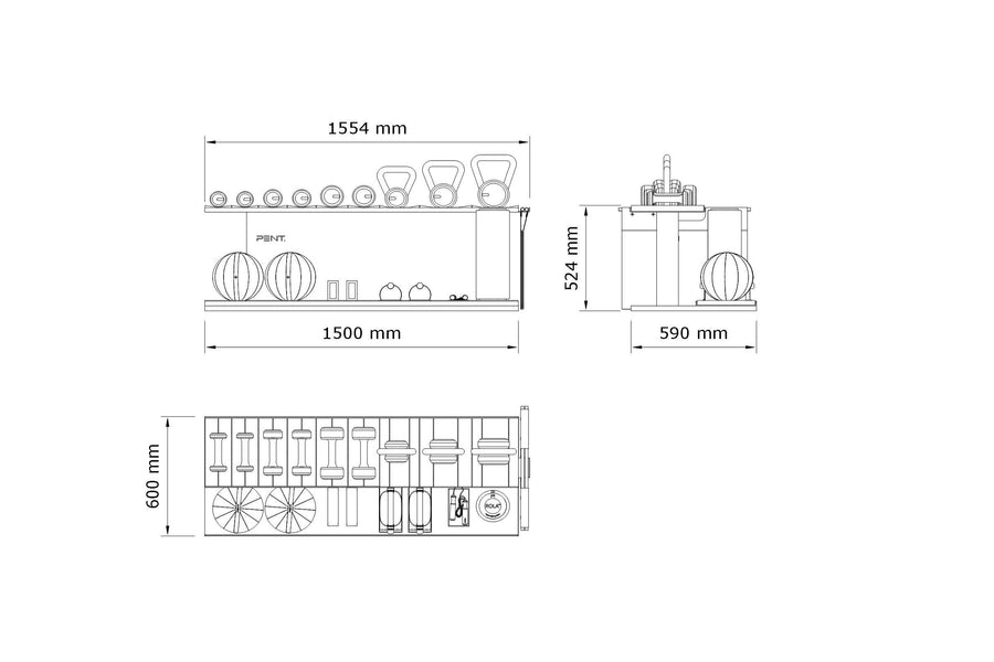 pen anna combo set dimensions