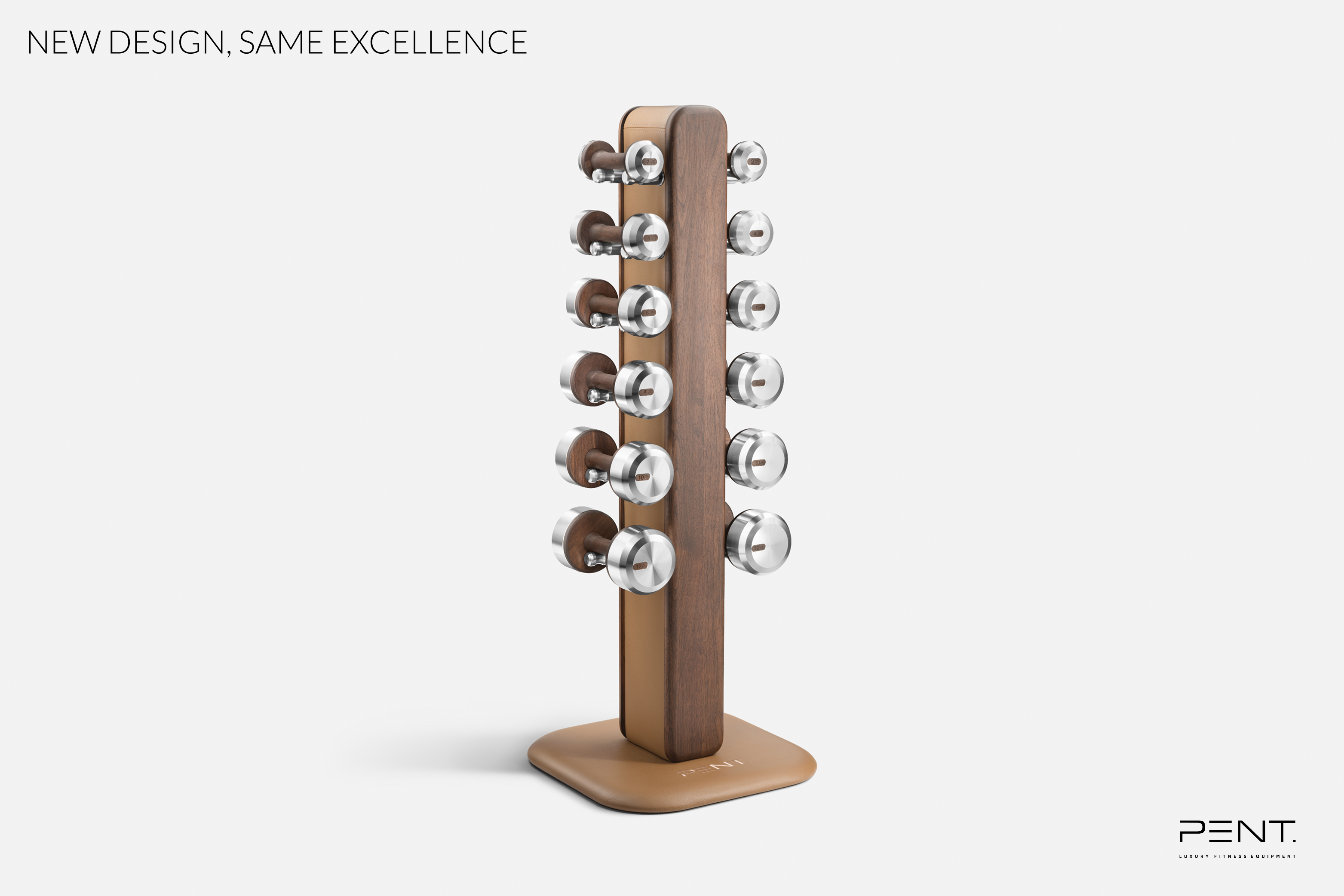 New design of the stand for the dumbbells
