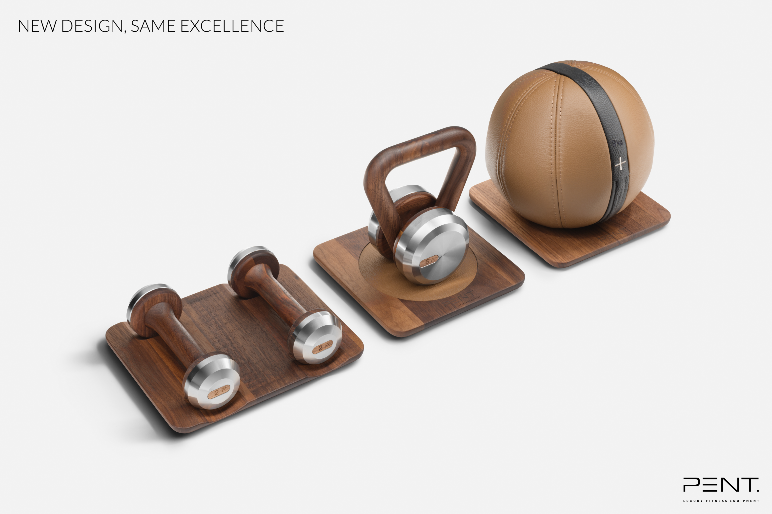 LOVA™ Kettlebell With Wooden Stand