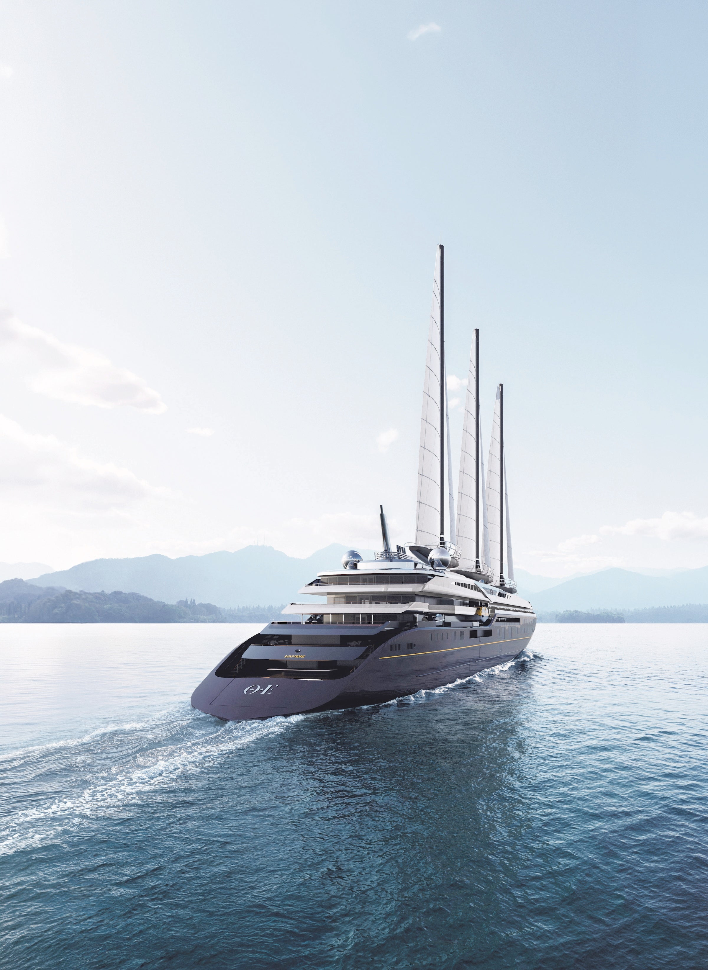 PENT. fitness equipment aboard the Orient Express Corinthian sailing yacht