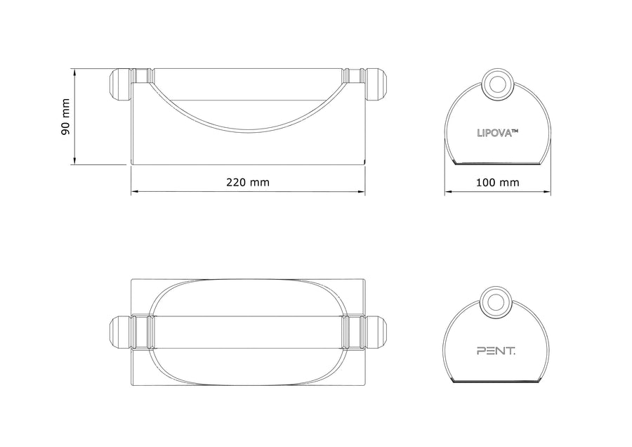 lipova push up bar pent fitness dimensions