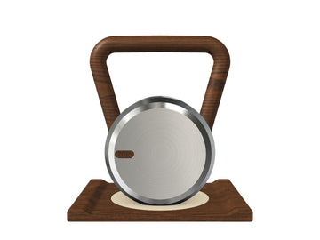 Custom KETTLEBELL WITH A WOODEN STAND - Ref: H55XMQ