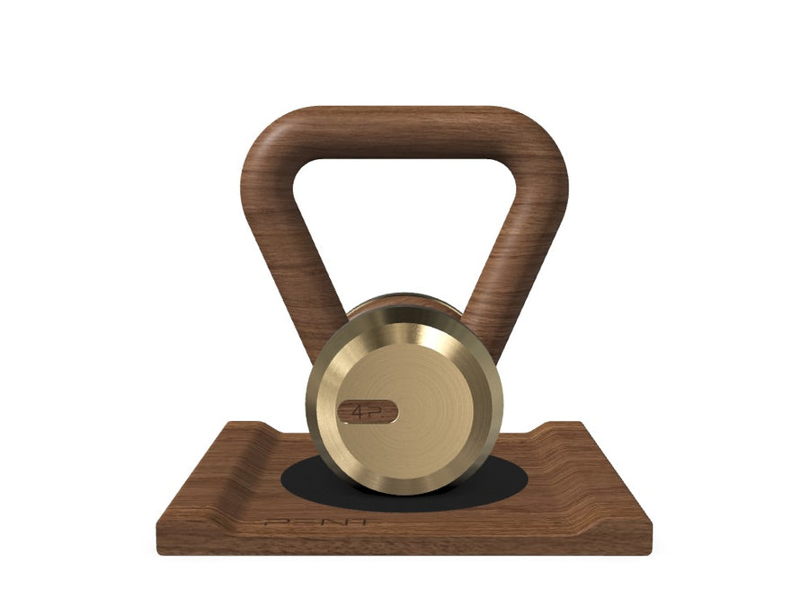 Custom KETTLEBELL WITH A WOODEN STAND - Ref: PMY51Z