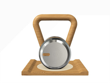Custom KETTLEBELL WITH A WOODEN STAND - Ref: RVBBLZ