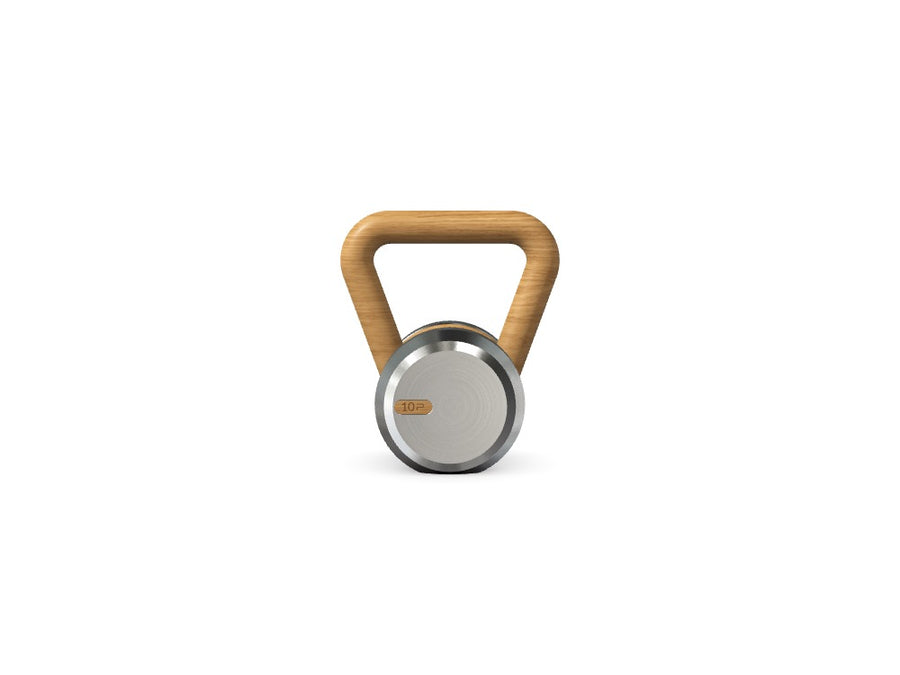 Custom KETTLEBELL WITH A WOODEN STAND - Ref: WOMCRZ
