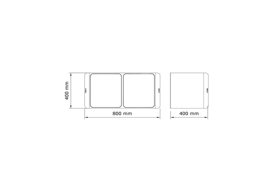 MATA™手工制作皮革健身垫 小号