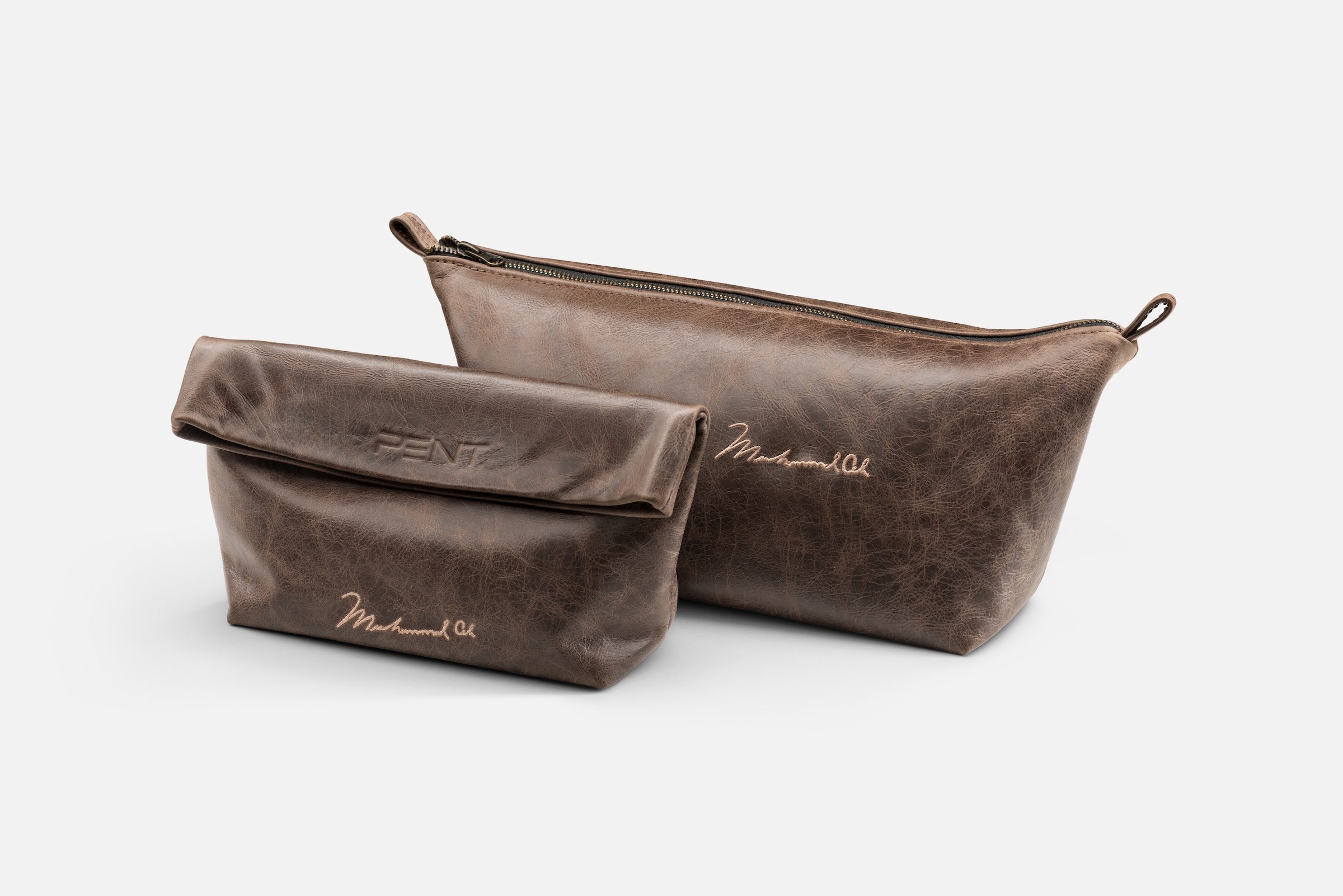 PENT. x Muhammad Ali toiletry bag is a refined essential