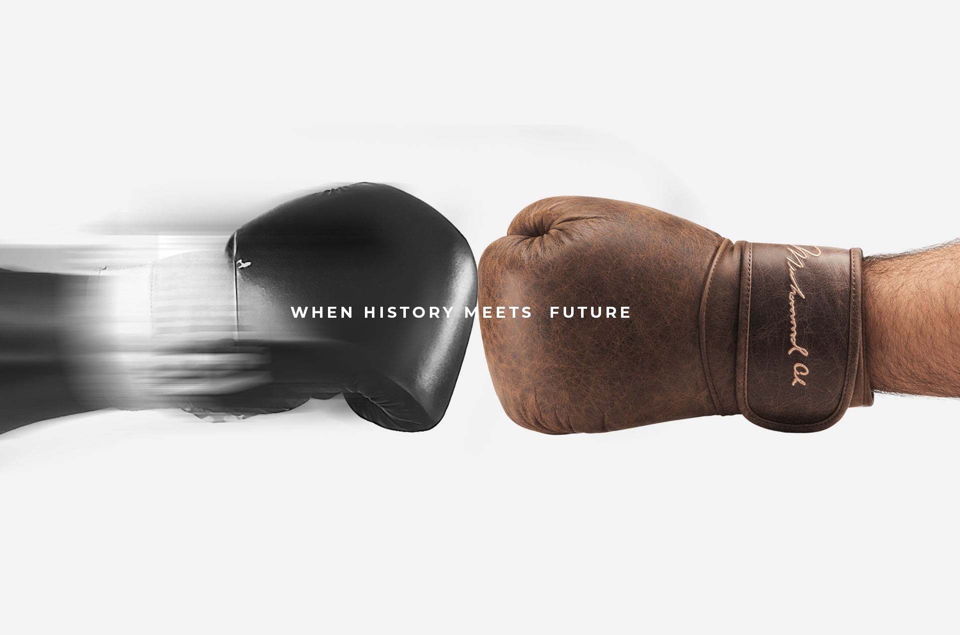 boxing gloves muhammad Ali pent 
