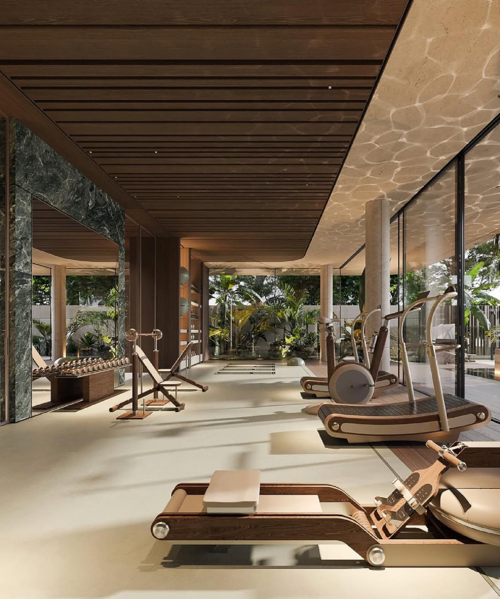 luxury gym interior design pent fitness