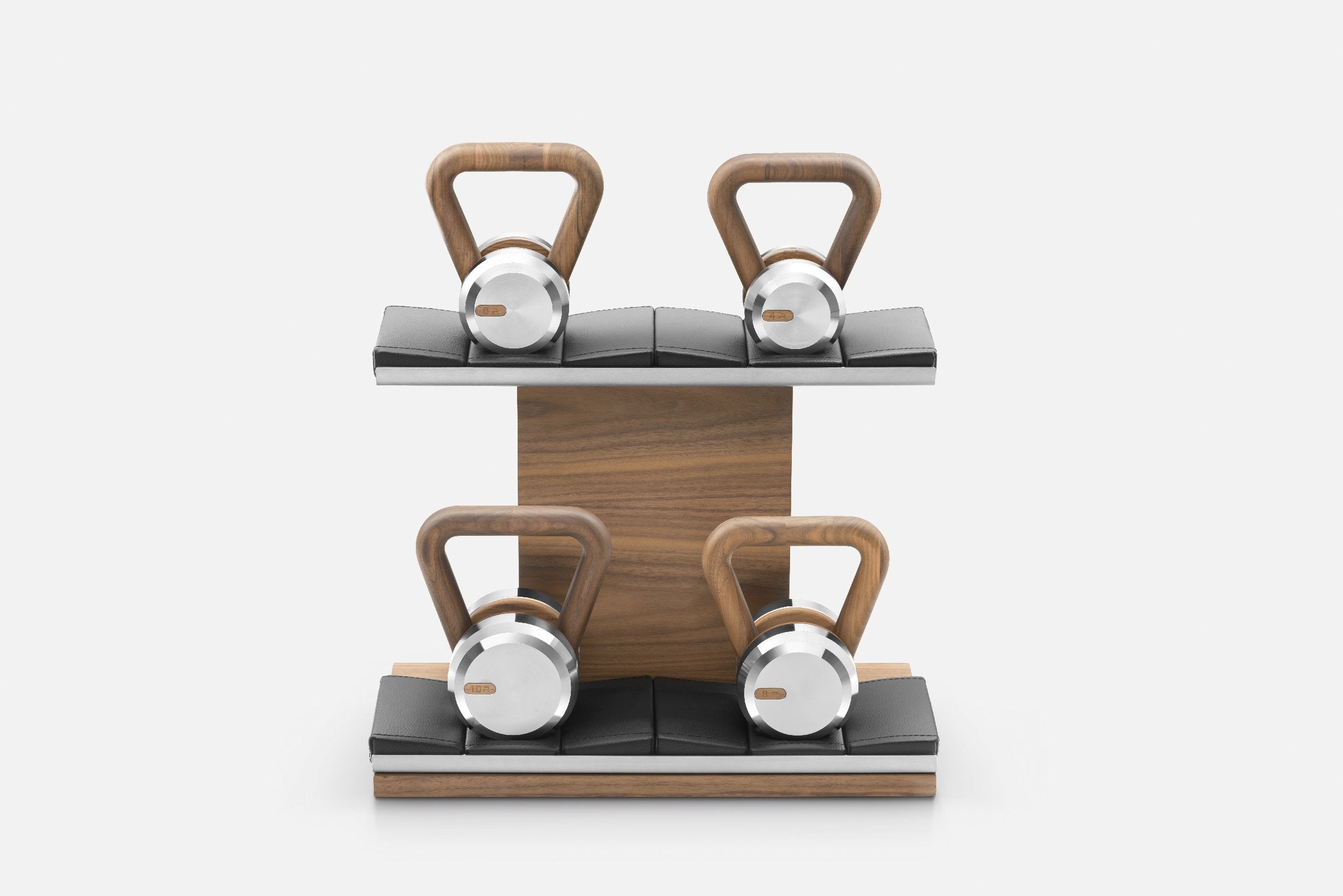 pent kettlebells set with rack 