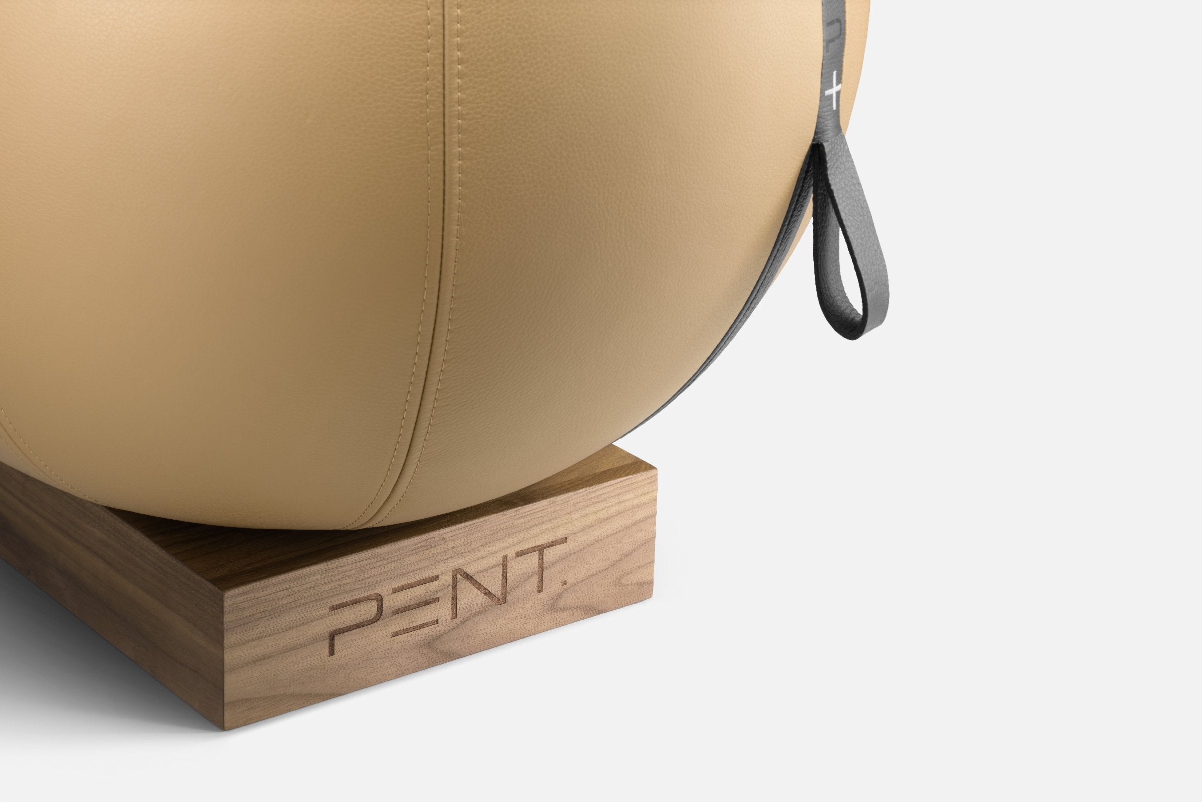 MESNA™ Ekskluzywna skórzana piłka fitness